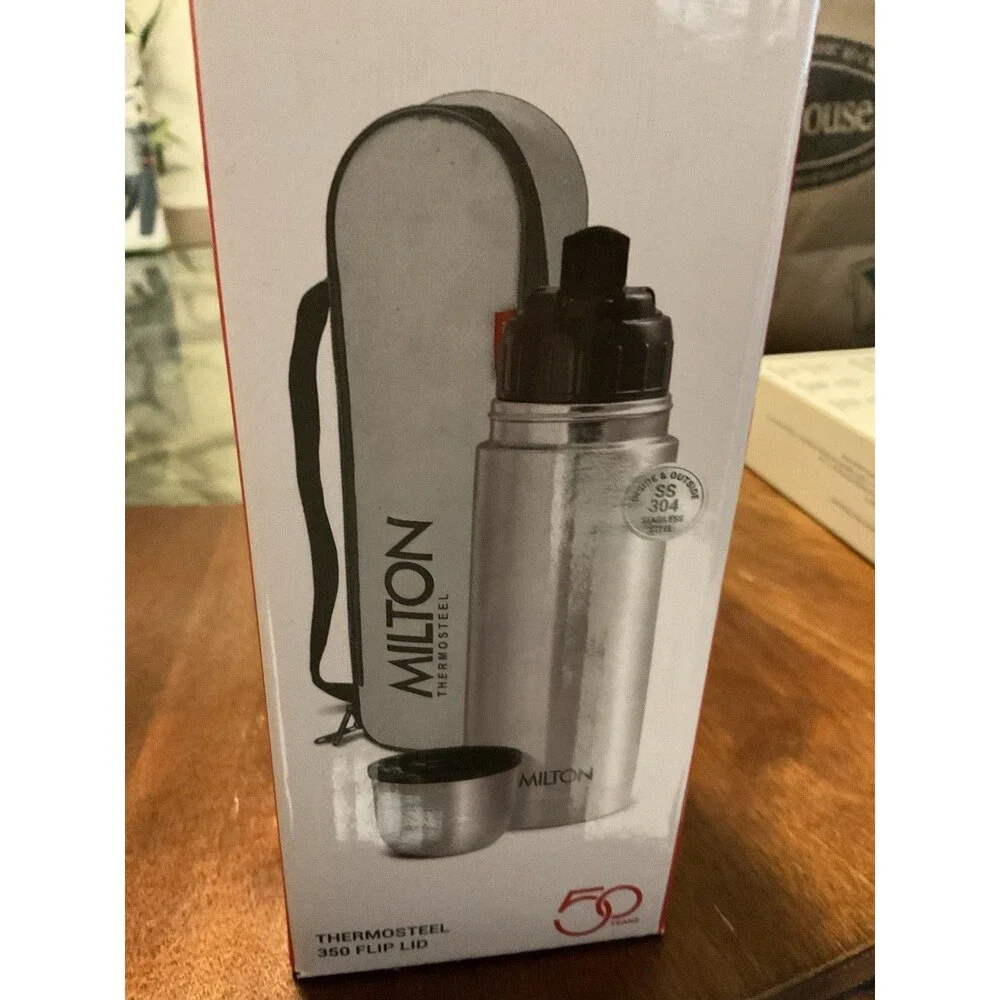 Thermosteel Flip Lid 750, Double Walled Vacuum Insulated Thermos 750 Ml | 25 Oz